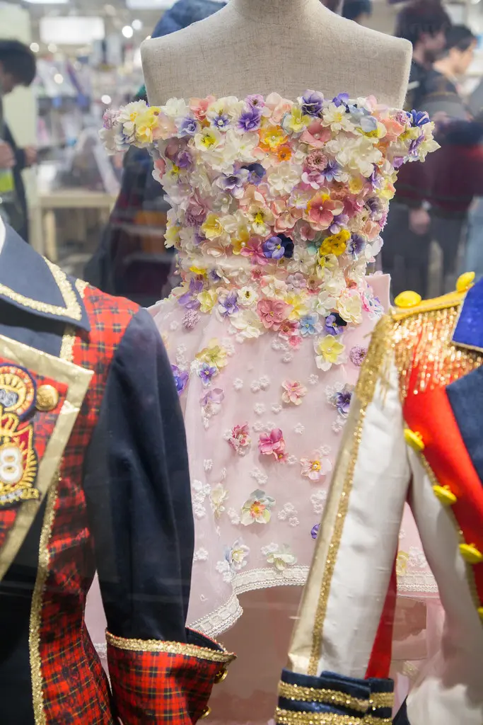 AKB48 Ishou Zukan Houkago no Closet Promotional Event at HMV&BOOKS TOKYO: Takahashi Minami's Costume for Ai no Sonzai