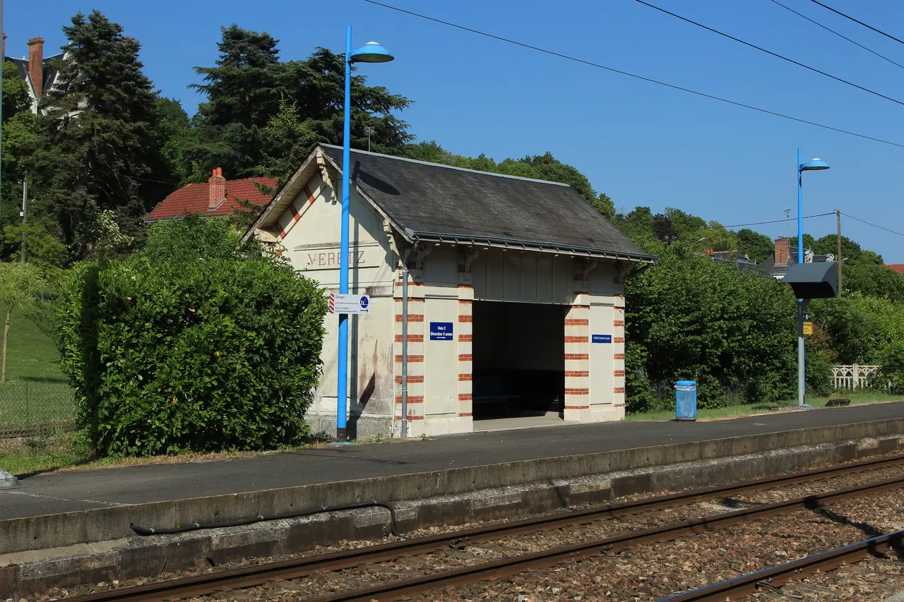 Gare de Véretz - Montlouis (1) par Cramos