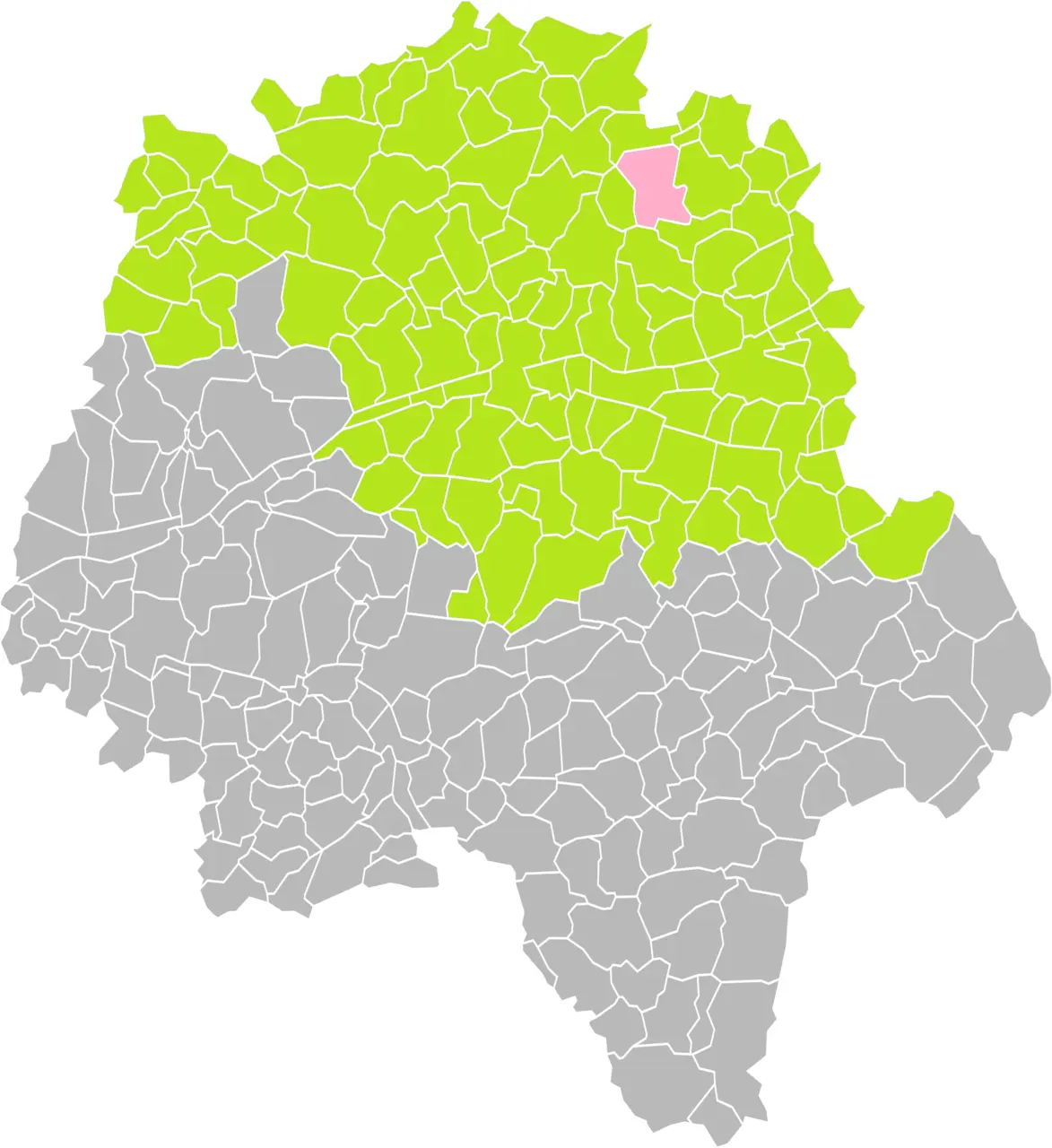 Villedômer (Indre-et-Loire) dans son Arrondissement