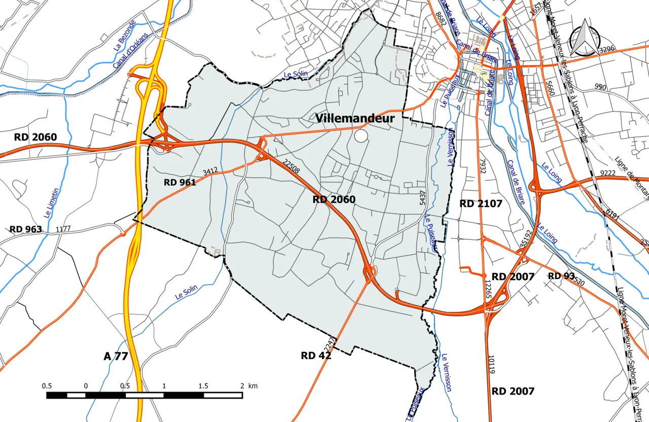45-Villemandeur-Routes