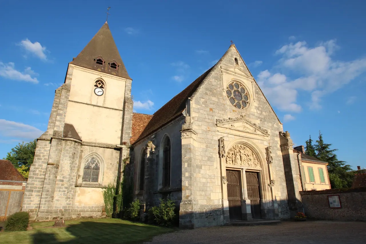 Église Saint-Maurice de Villemeux-sur-Eure le 3 septembre 2014 - 01