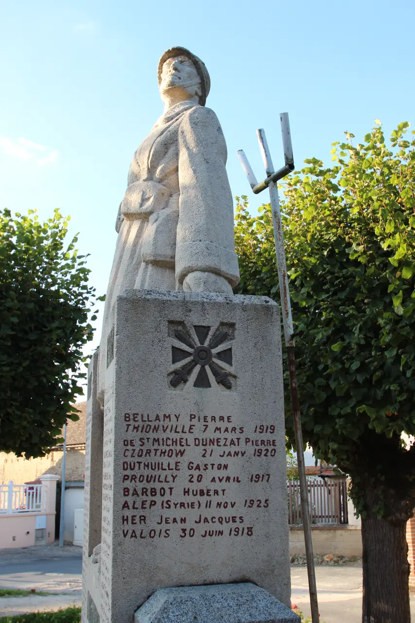 Monument aux morts de Villemeux-sur-Eure le 3 septembre 2014 - 4