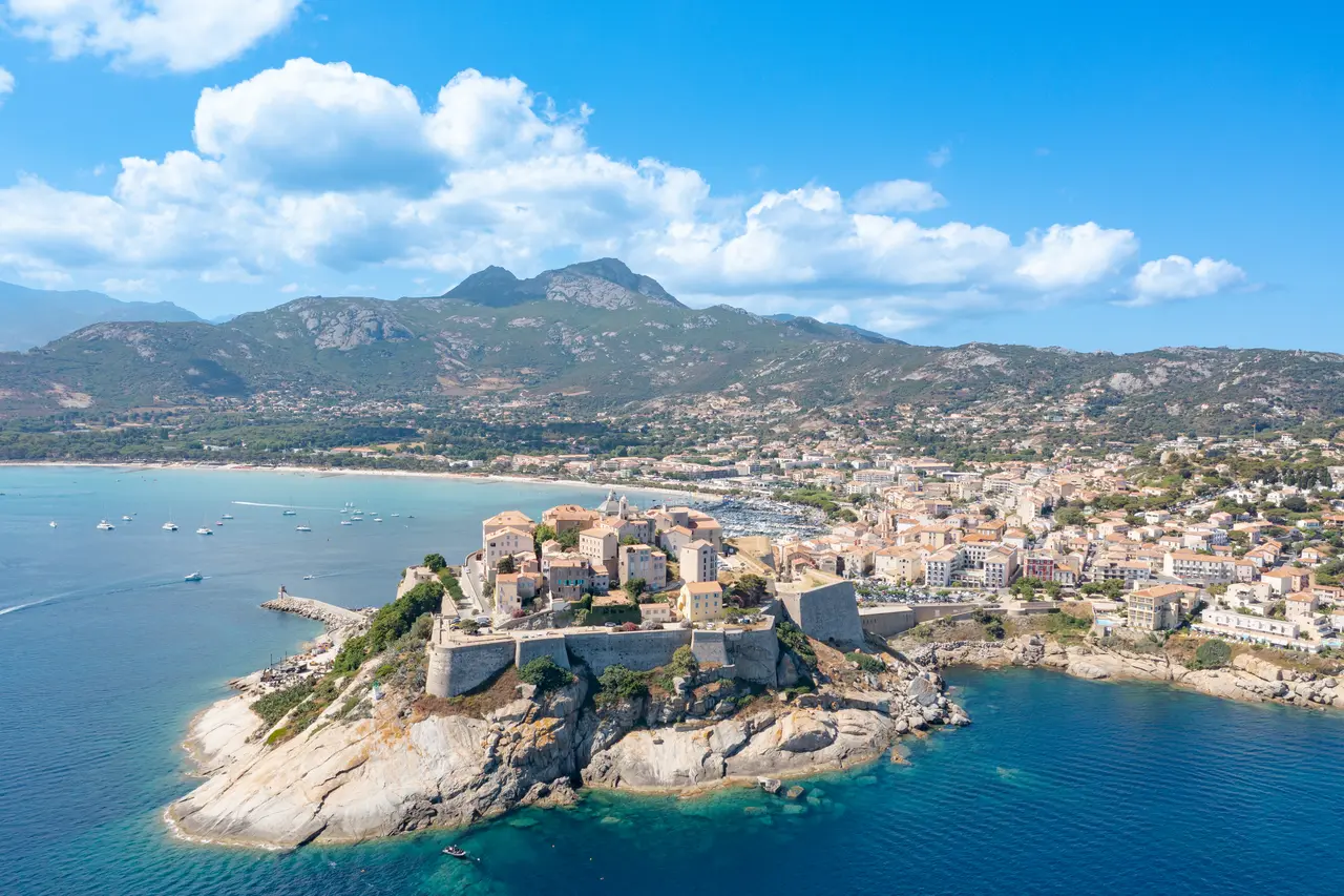 Northwest side of the Citadel of Calvi, Corsica, France (52723823056)