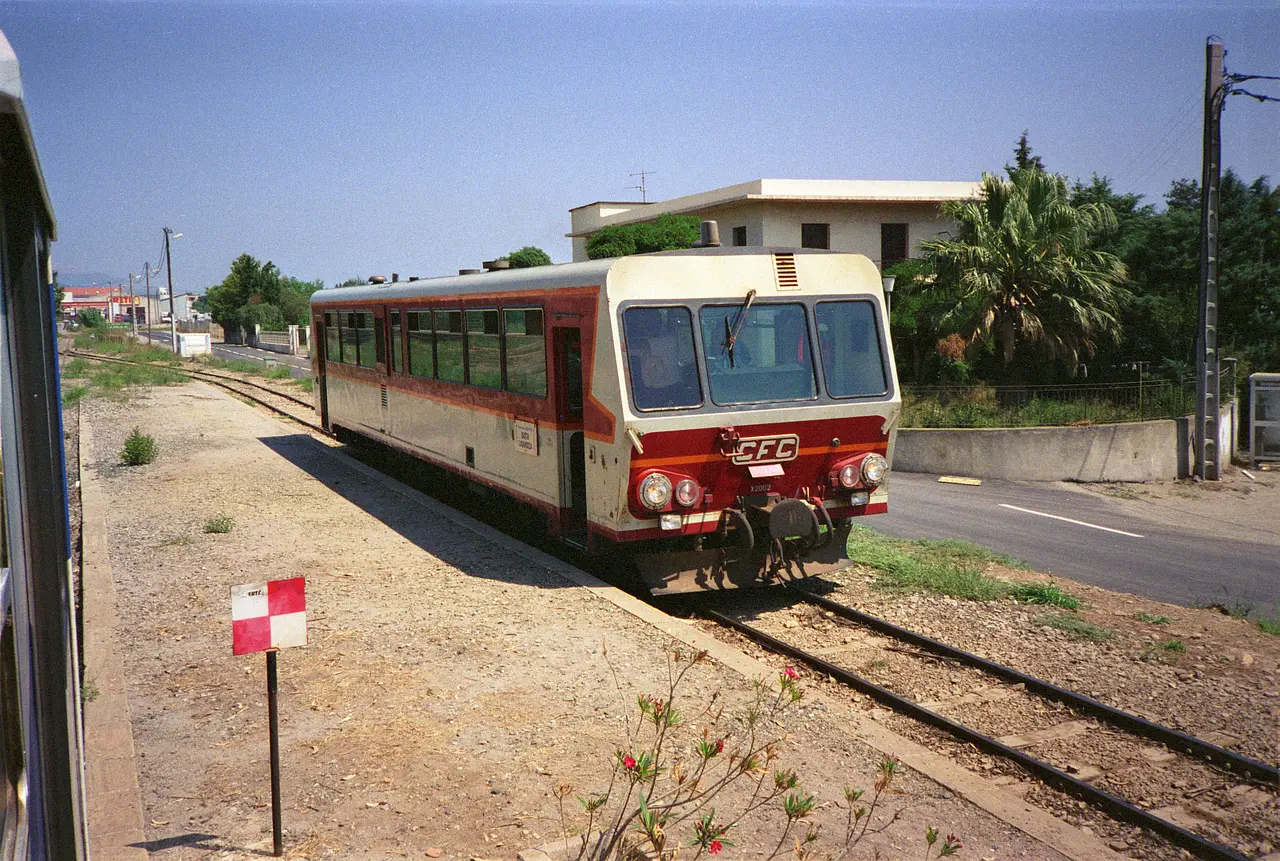 Autorail X 2002 Furiani aout 1994