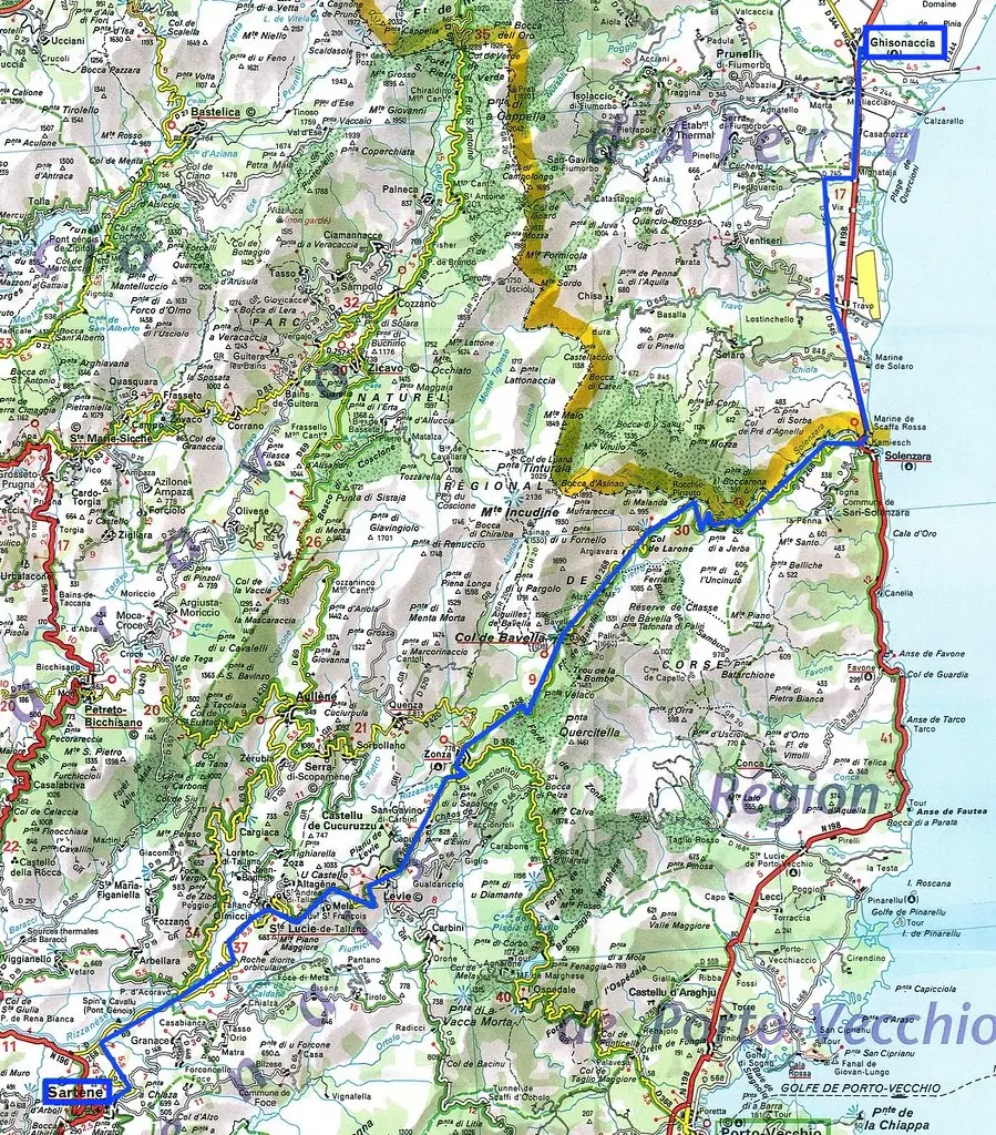 VCMB Corsica Tour - Etape 2 - Sartène - Ghisonaccia