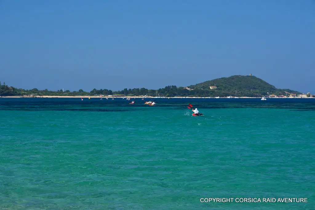 Kayak de Mer - Pietrosella, Ville Etape Officielle du Corsica Raid Aventure