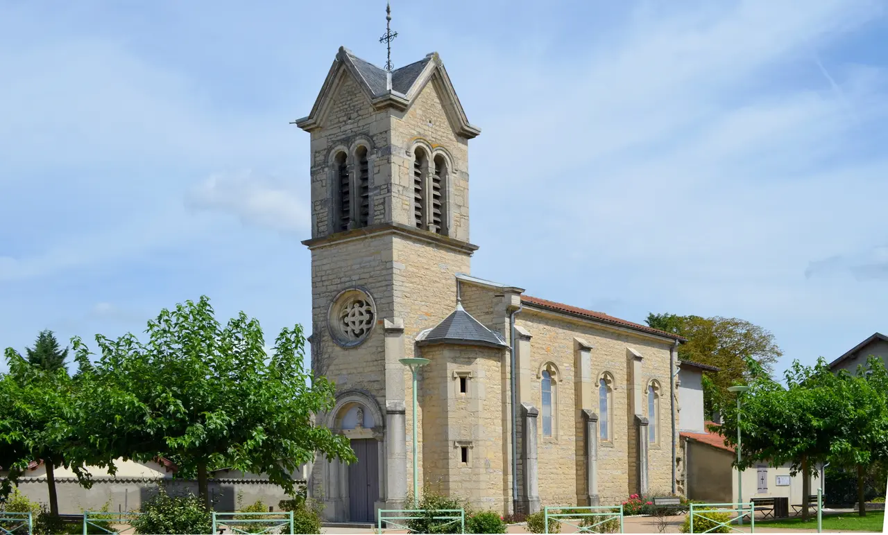 File:Exterior of église Saint-Florent de Thil (Ain) - 2014 - 1.JPG