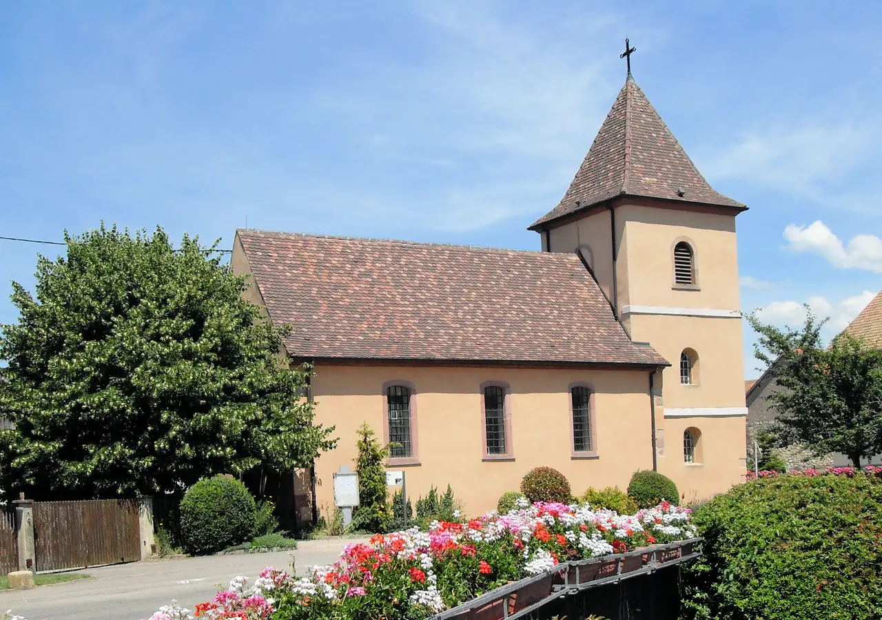 Algolsheim, Église Saint-Pierre et Saint-Paul