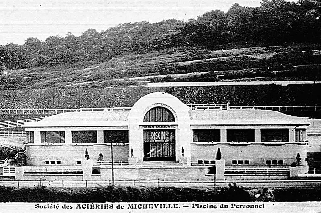 Villerupt Audun le tiche La piscine de Micheville 1930