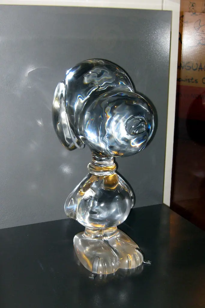 California - Santa Rosa: Charles M. Schulz Museum and Research Center - Baccarat Snoopy
