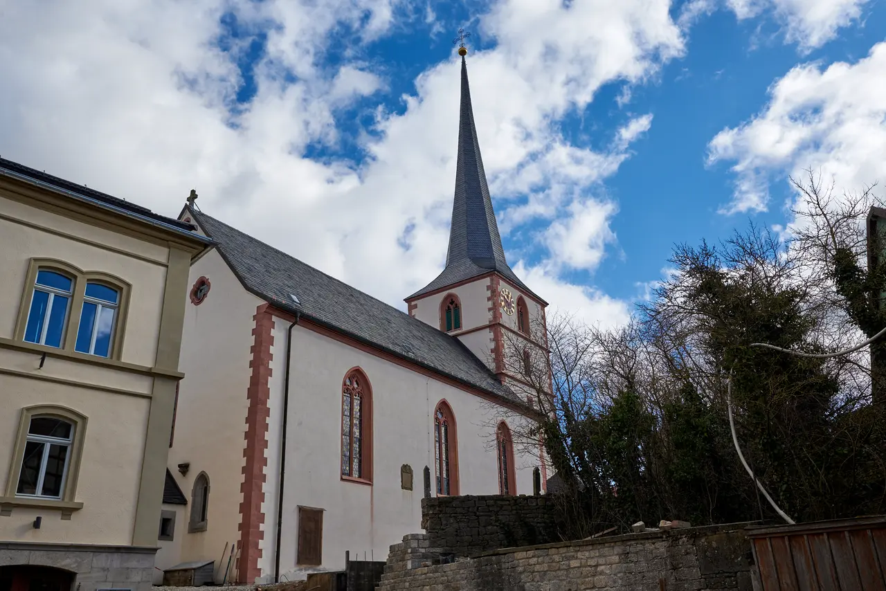 Baldersheim, Kirche St. Georg Aub 20210327 001