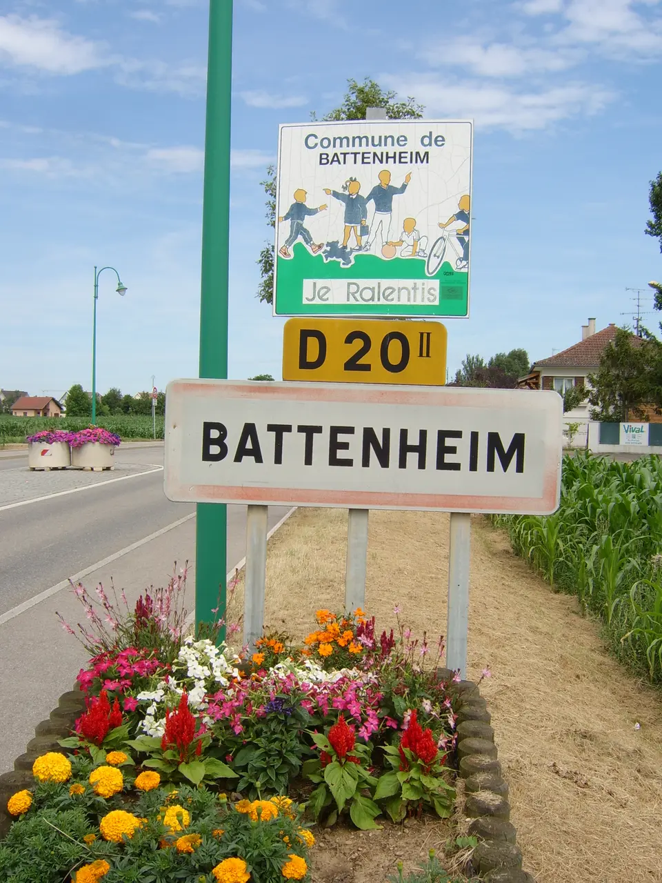 Battenheim entree ouest