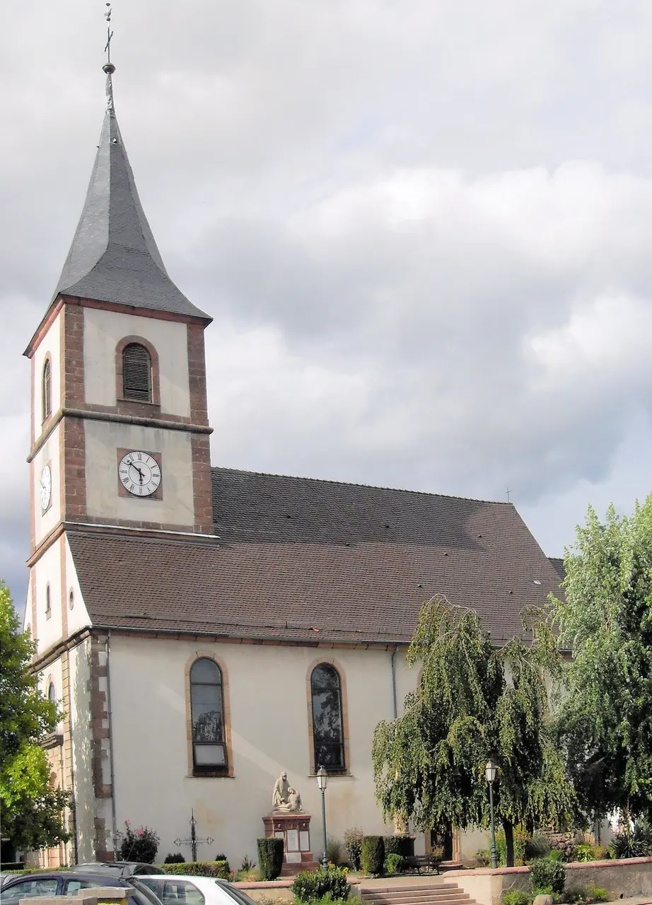 Berrwiller, Eglise Sainte-Brigitte d’Irlande