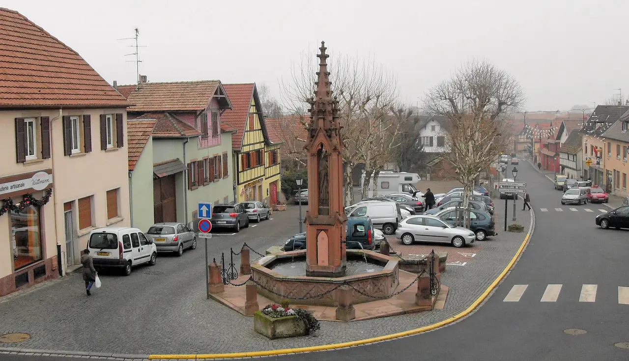 Bischoffsheim, Place Saint-Rémy