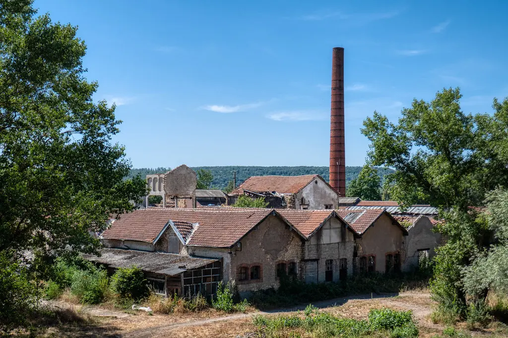 Abandoned factory near Blénod-lès-Pont-à-Mousson