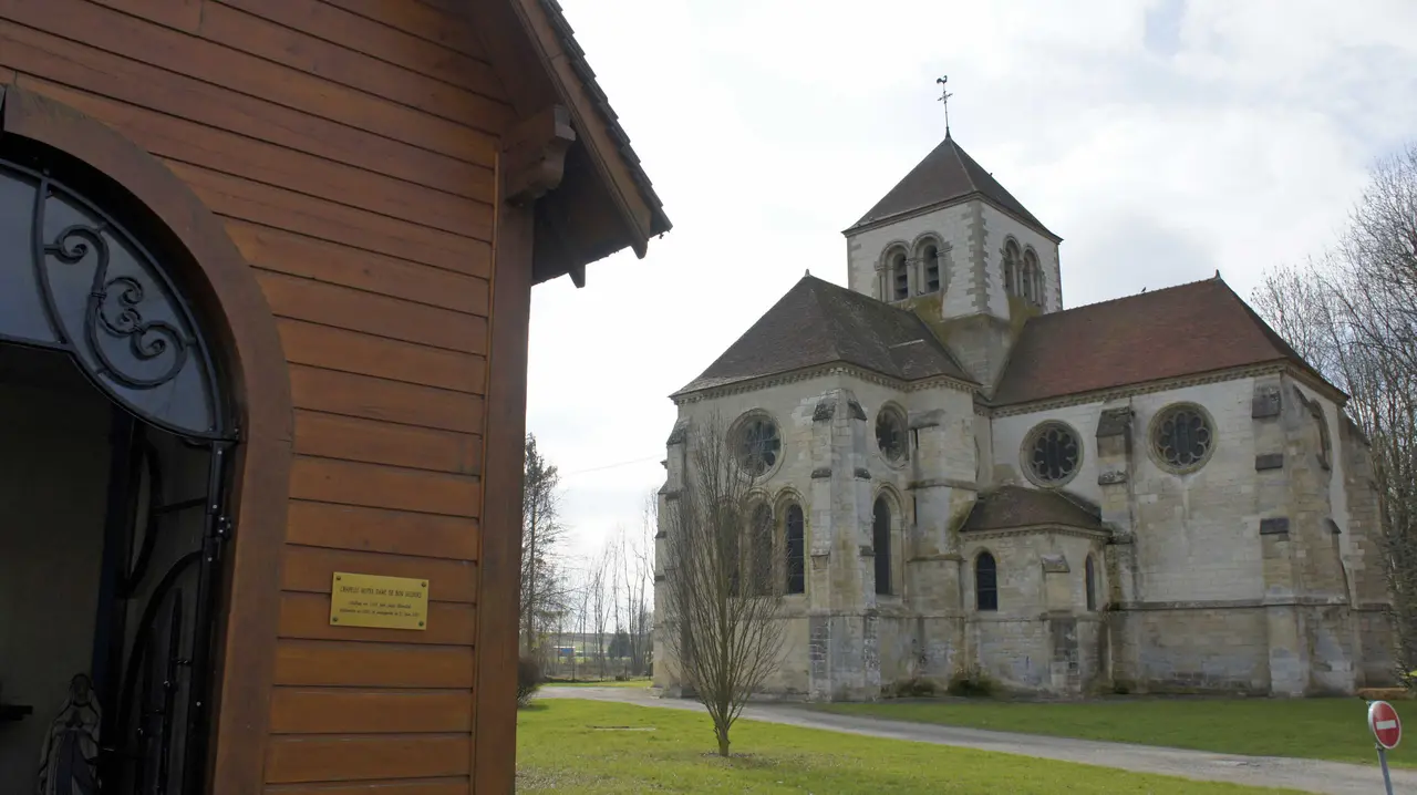 Chapelle Notre Dame du Bonsecours et église Boult sur Suippe