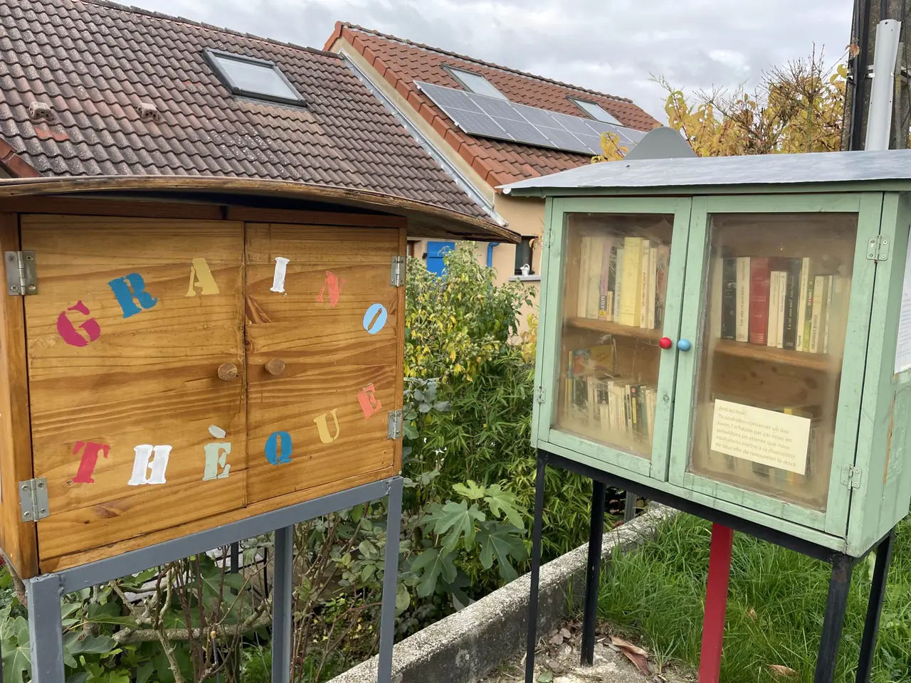 Bousbach - Rue de la Prairie - boîte à livres