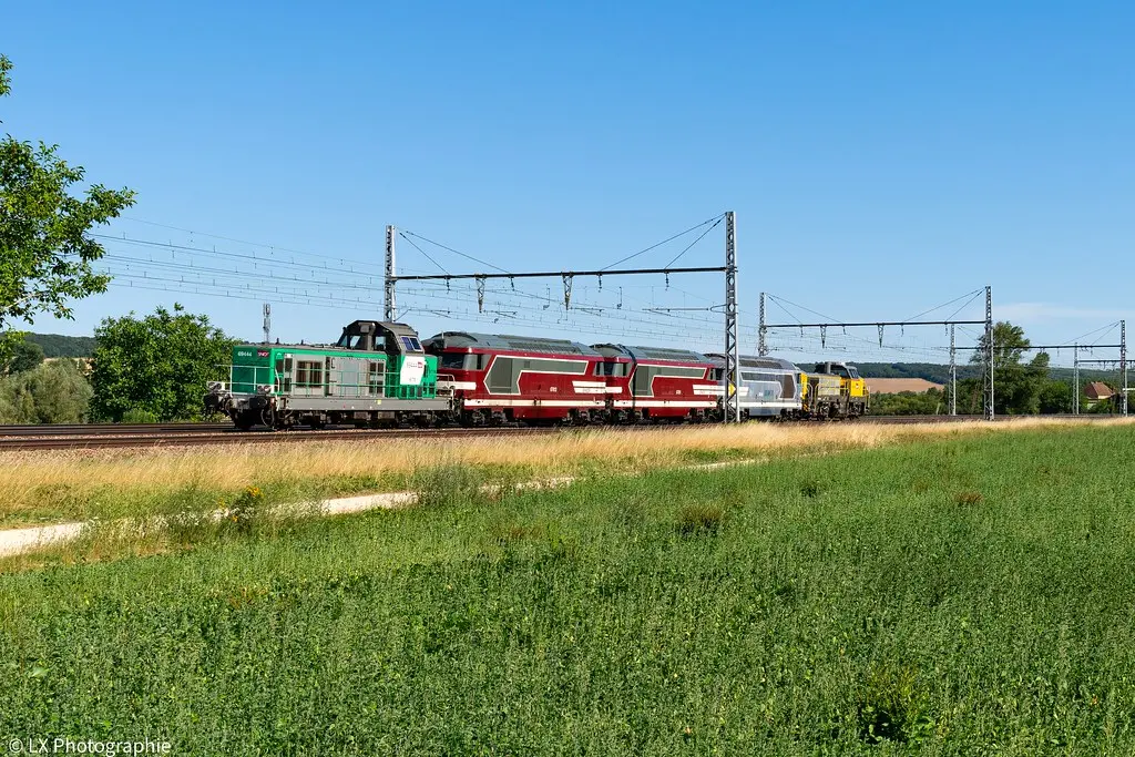 BB 69444 - 67613 - 67611 - 67514 - 79026 - 302724 Culmont-Chalindrey > Villeneuve-St-Georges-Triage