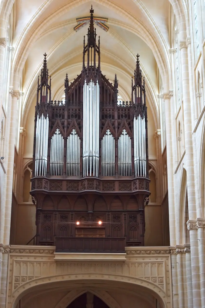 Châlons-en-Champagne, cathédrale Saint-Etienne, pipe-organ