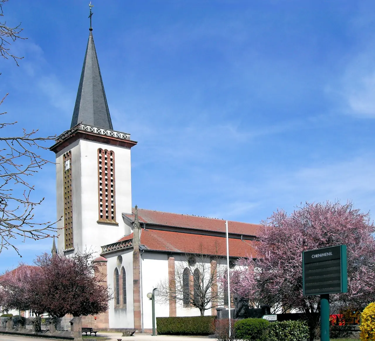 Cheniménil, Église Saint-Jean-Baptiste
