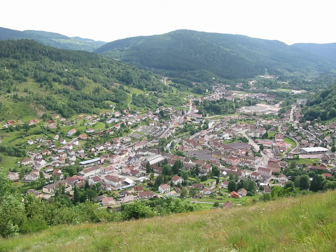 Cornimont depuis NDdelaPaix
