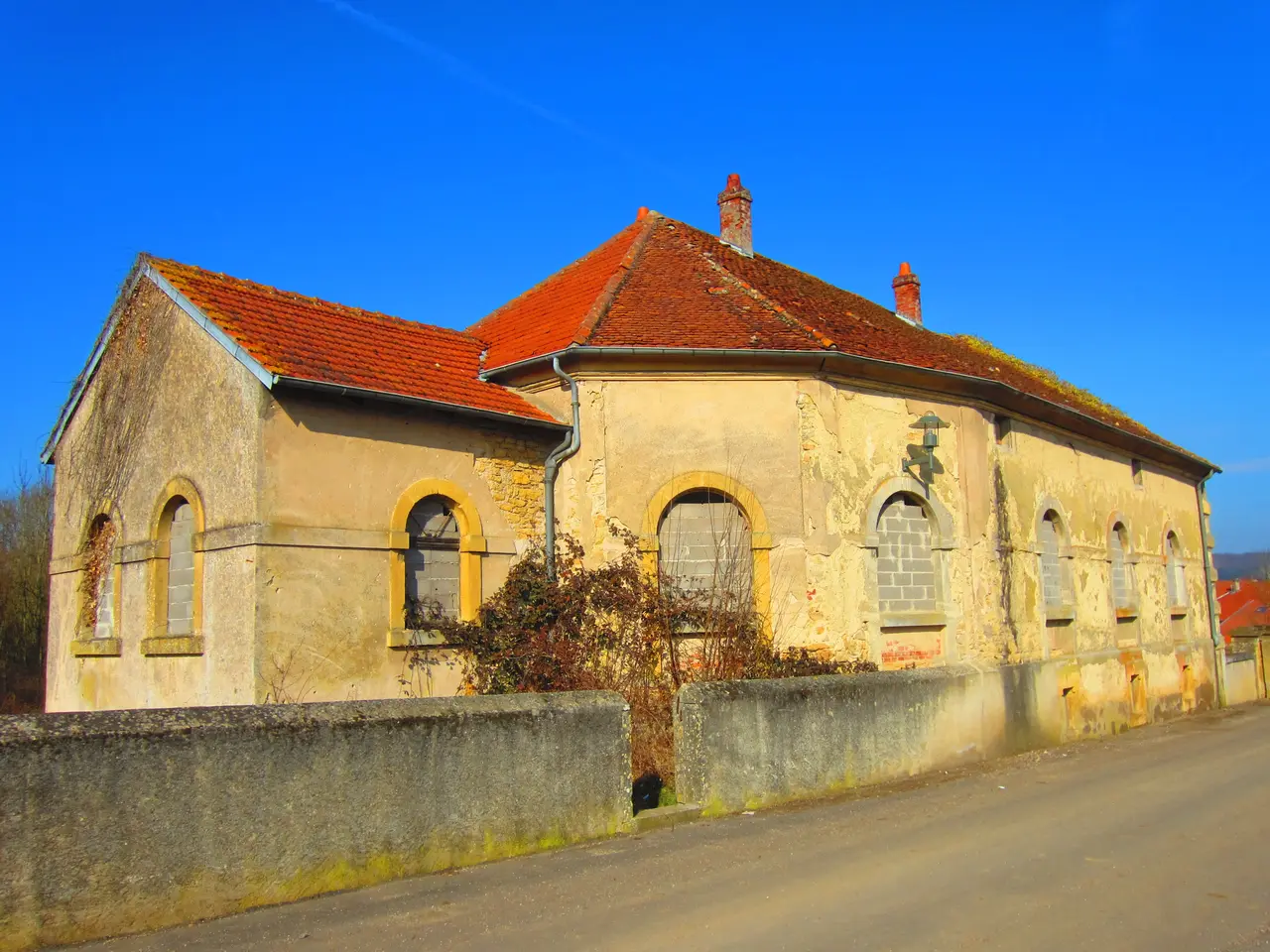 Chapelle ancien couvent Courcelles Chaussy