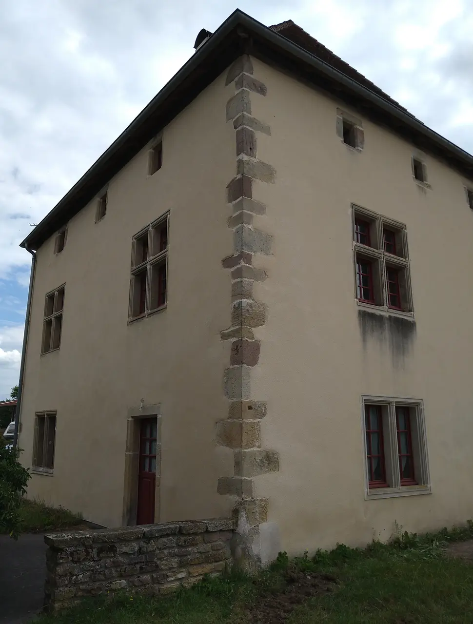 Deyvillers-Maison seigneuriale-façade Nord Ouest