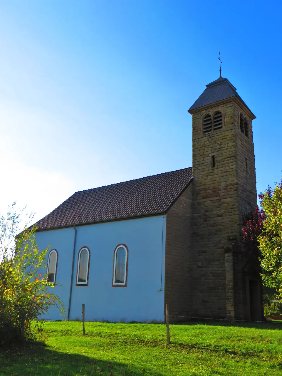 Rorbach-lès-Dieuze l'église Saint-Jean-Baptiste