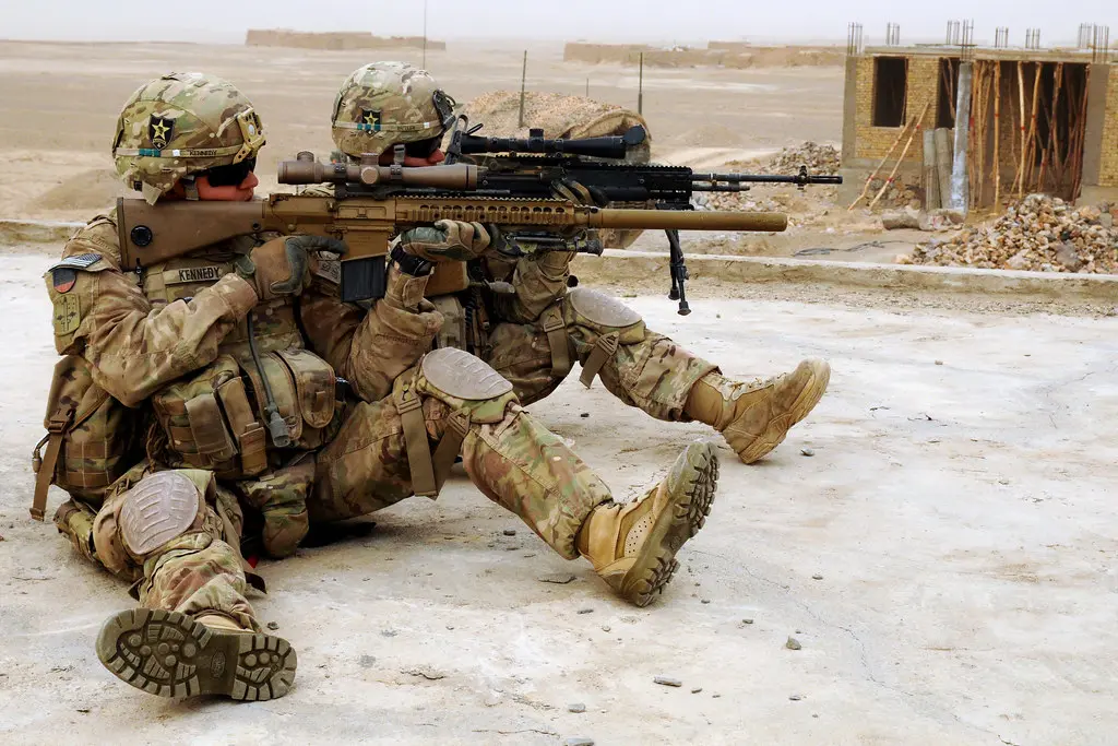 M110 7.62mm Semi-Automatic Sniper System (SASS) and M14 7.62mm Enhanced Battle Rifle (EBR)