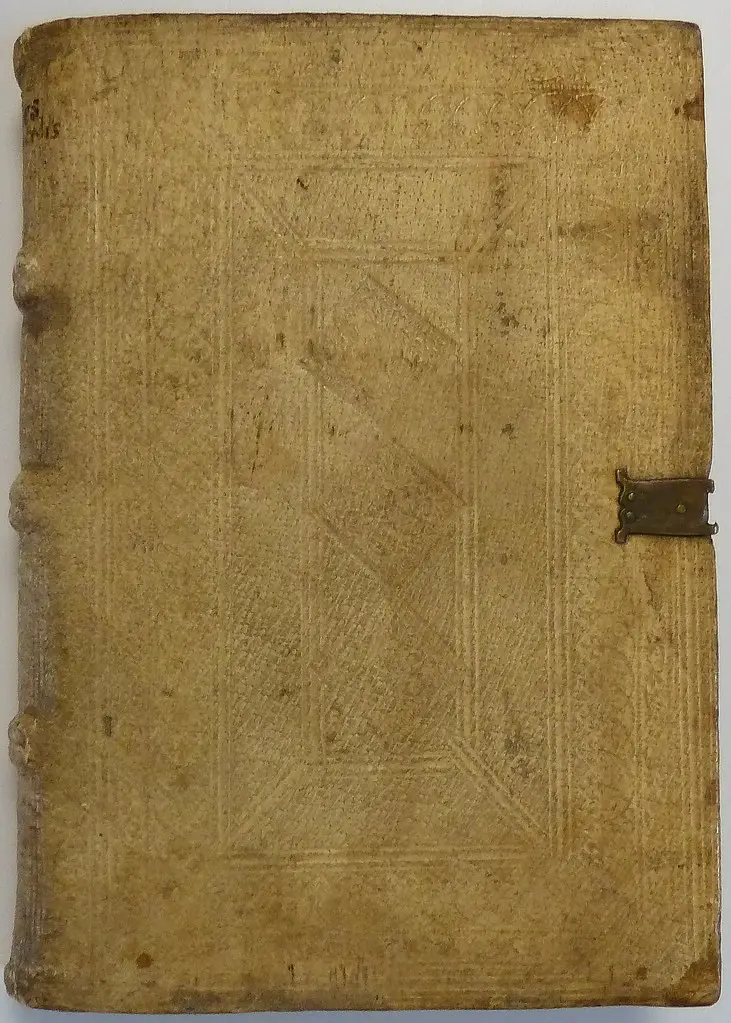 Binding with arms of Peter Falck (ca. 1468-1519)