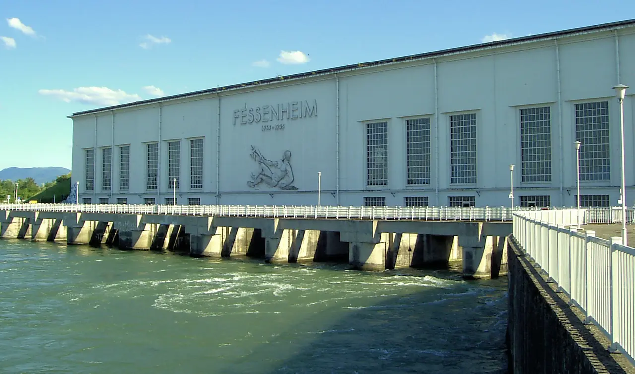 Fessenheim, Centrale hydroélectrique