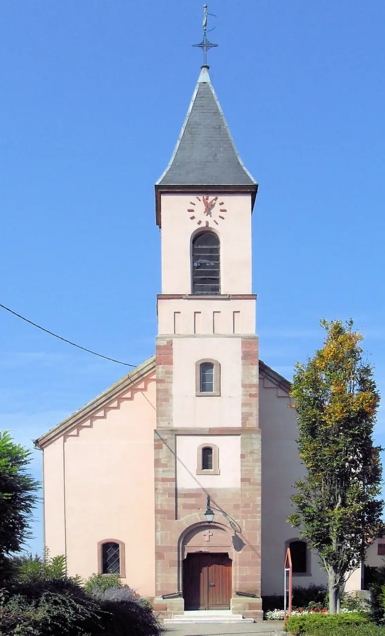 Fortschwihr, Église protestante Saint-Laurent 2
