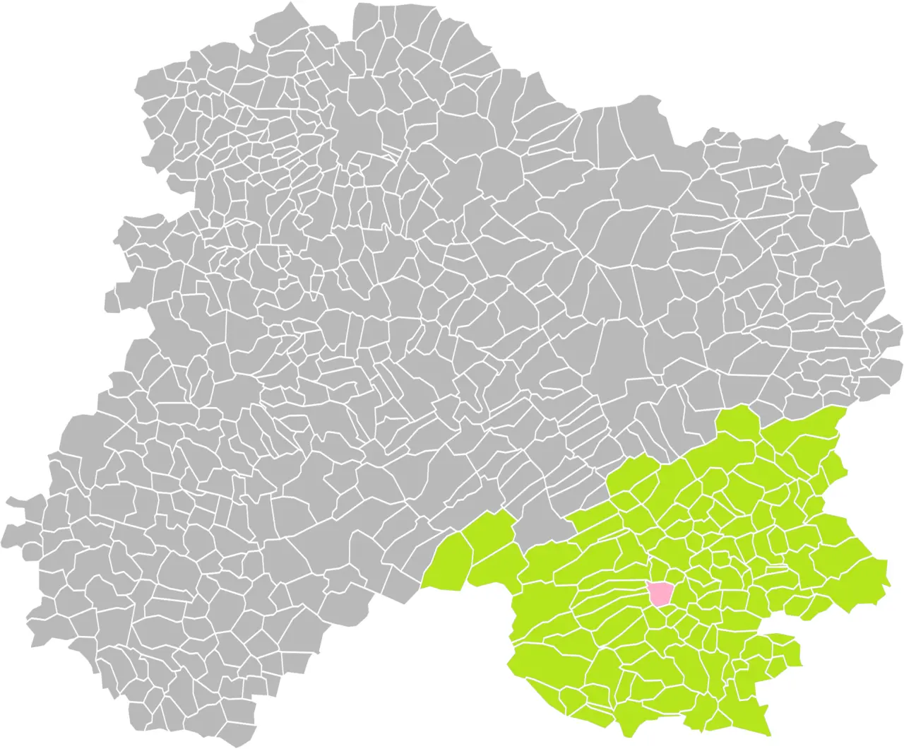 Frignicourt (Marne) dans son Arrondissement
