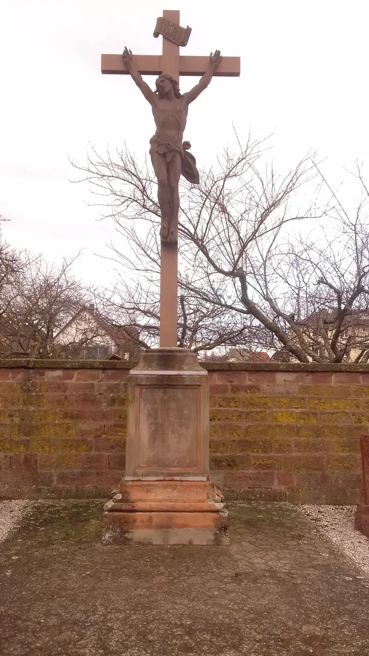 Croix de cimetière de Geudertheim