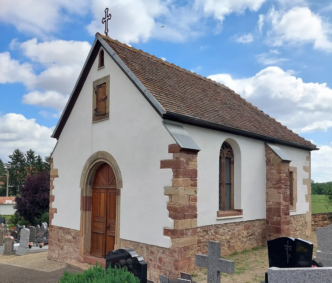 Griesheim-près-Molsheim chapelle du cimetière3