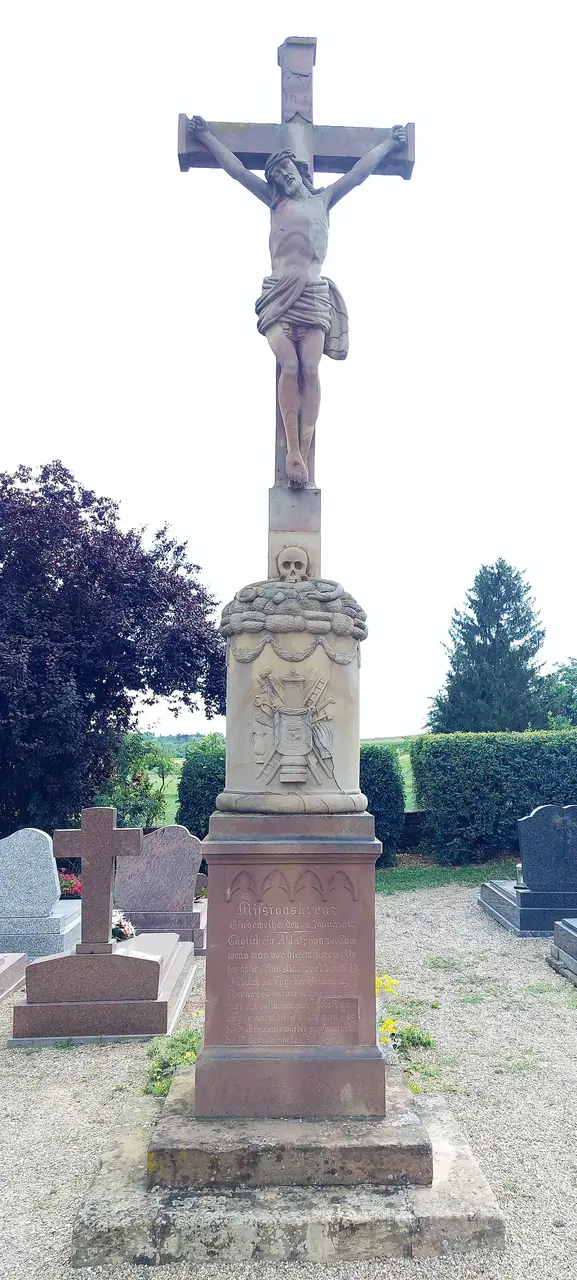 Griesheim-près-Molsheim croix de cimetière1