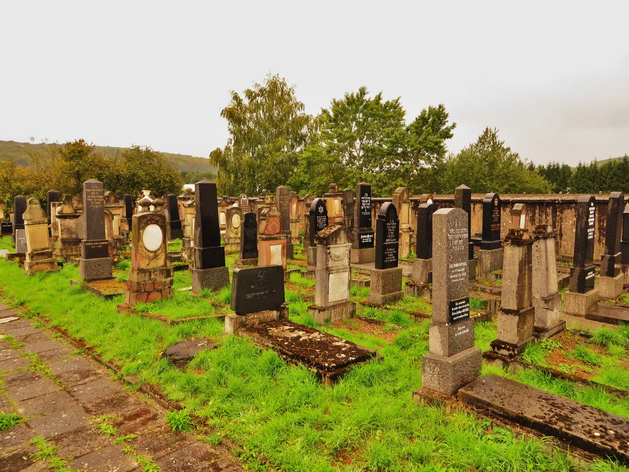Grosbliederstroff cimetiere israelite