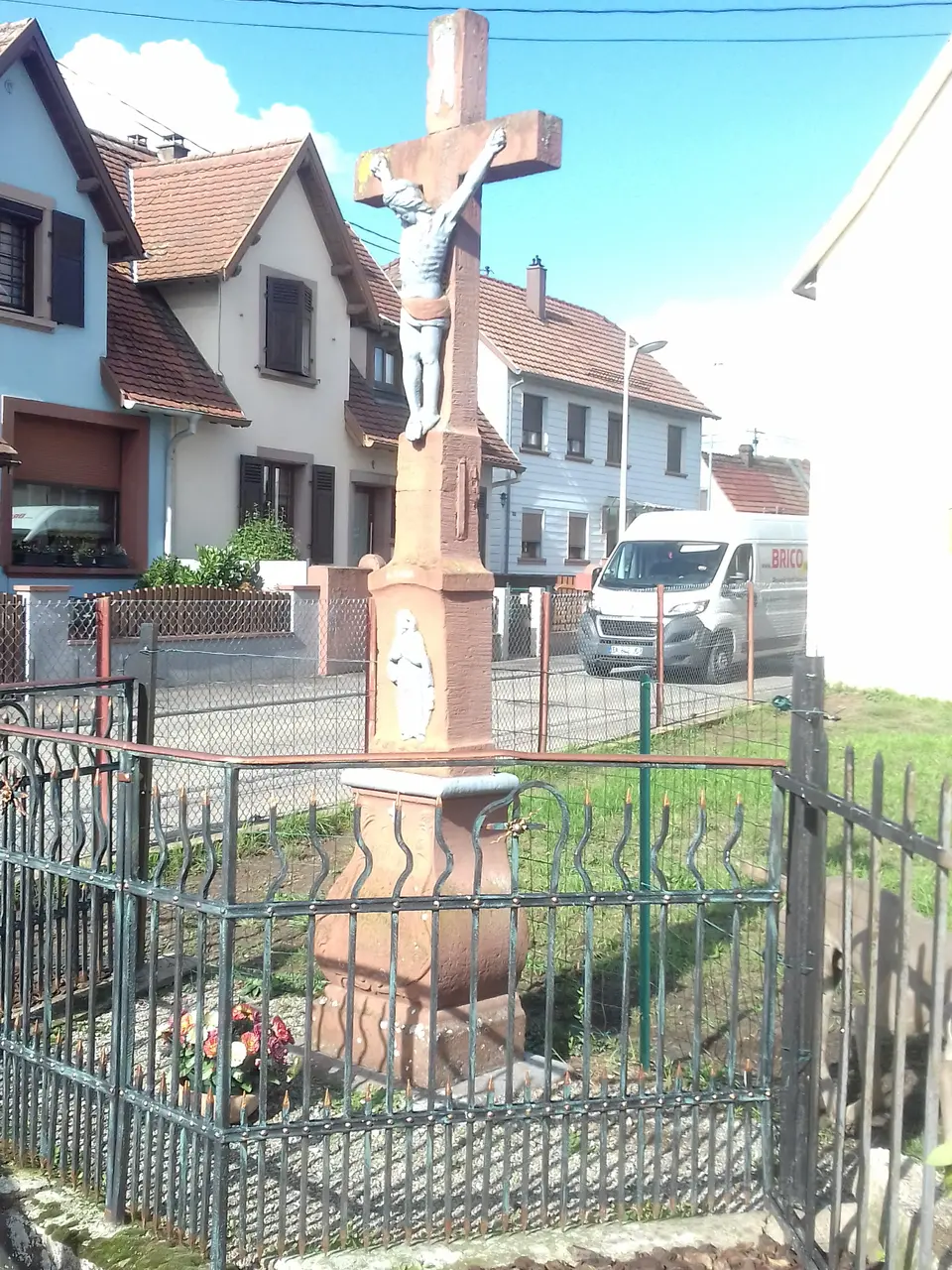 Gumbrechtshoffen Calvaire rue croix1