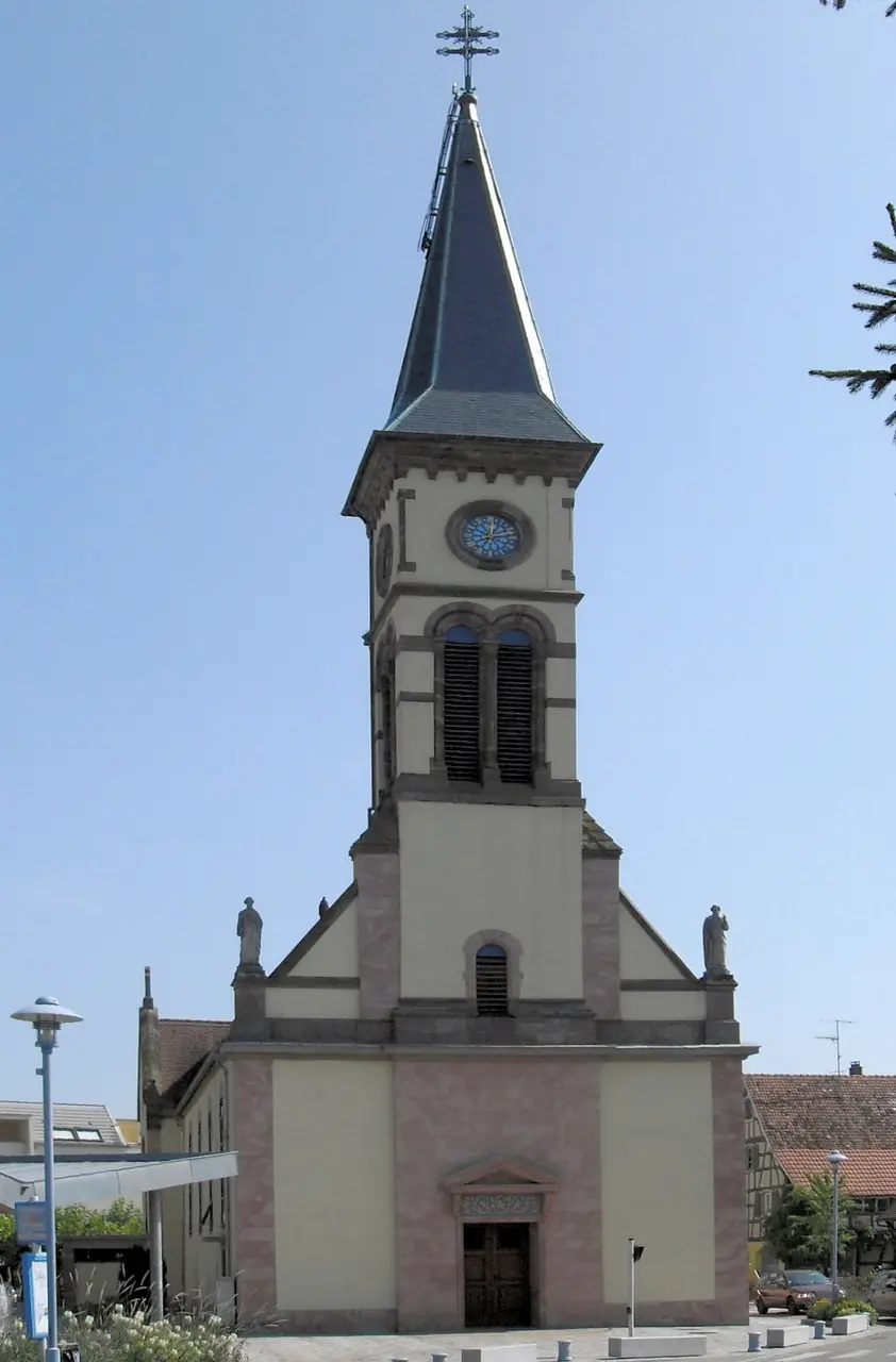 Hésingue, Eglise Saint-Laurent 2