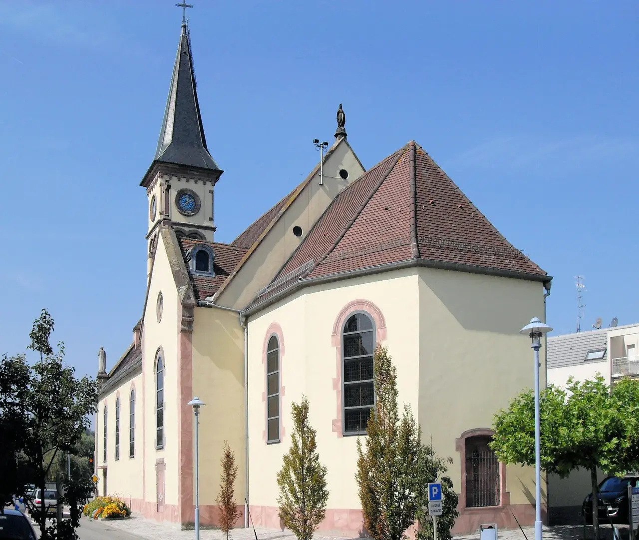 Hésingue, Eglise Saint-Laurent 1