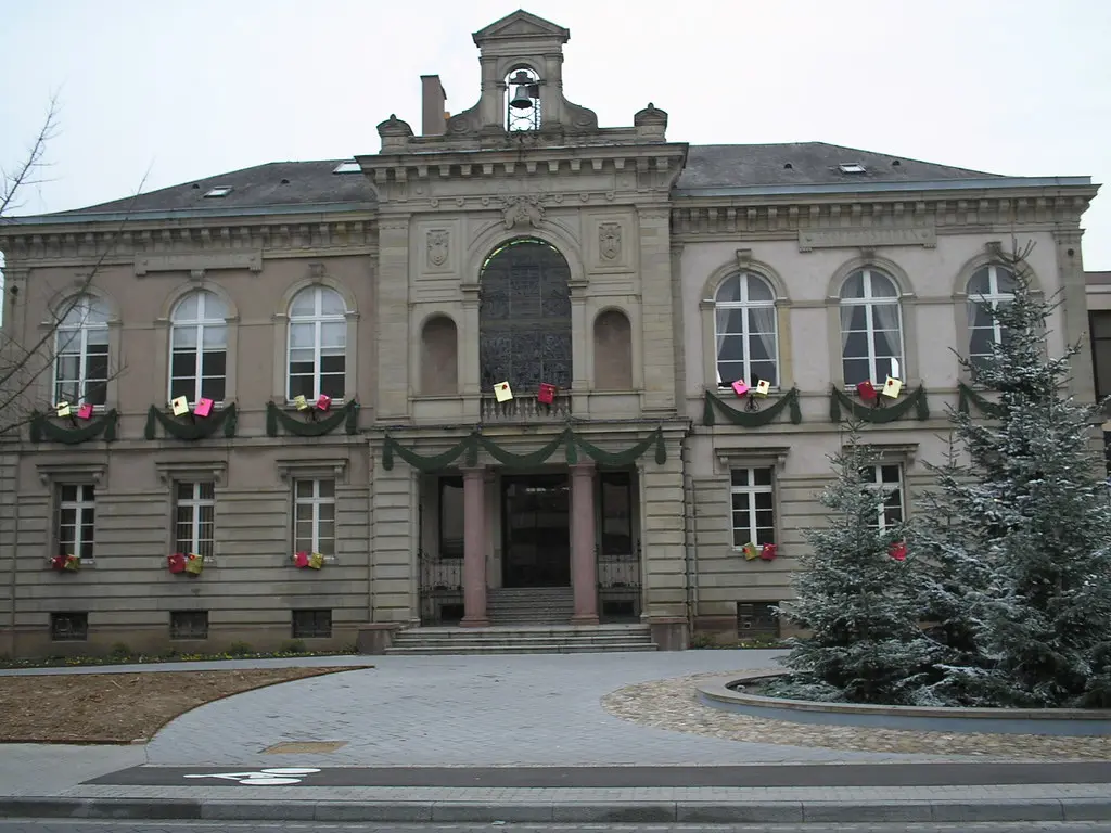 City hall of Illkirch-Graffenstaden, Strasbourg, France