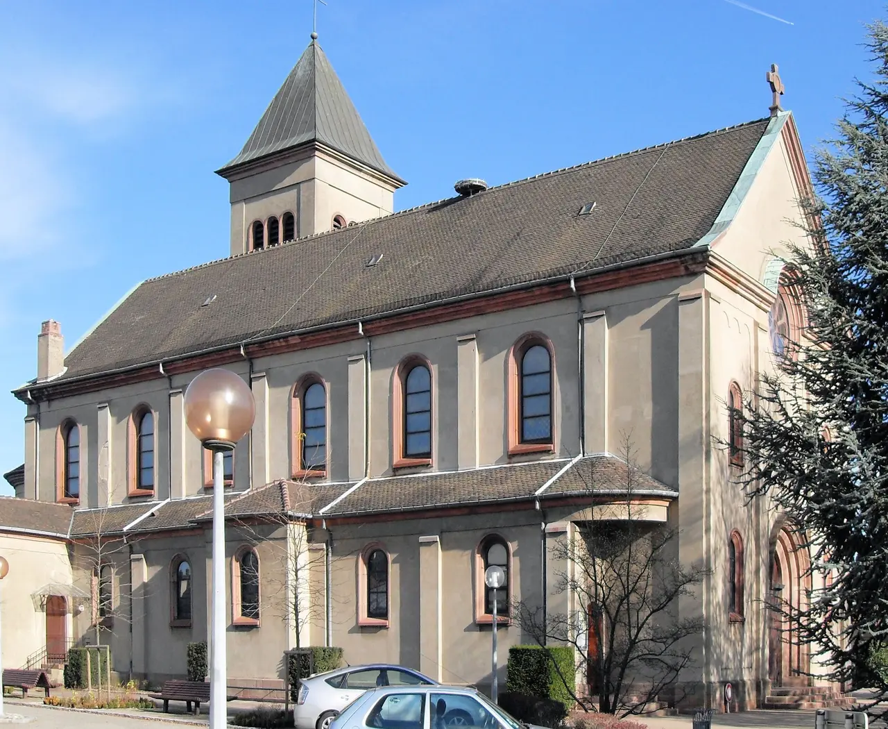 Illzach, Eglise Saint-Jean-Baptiste
