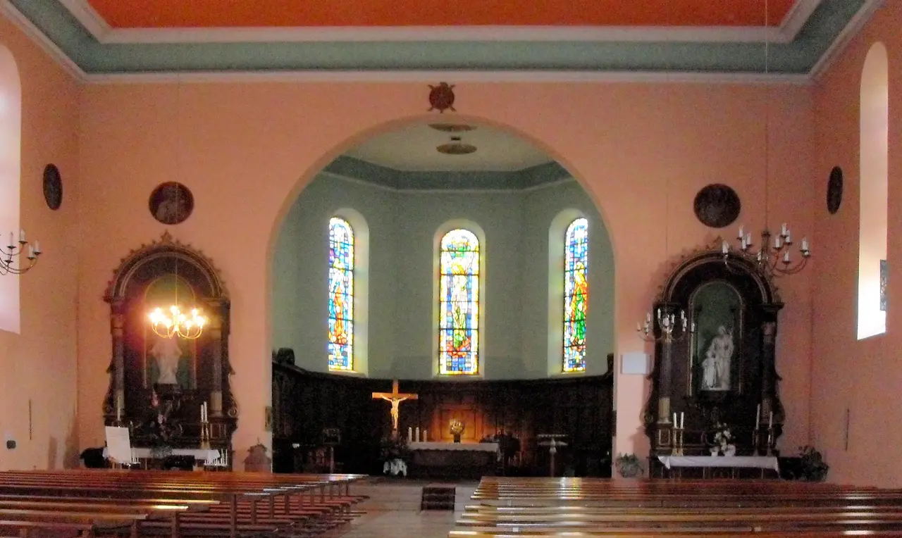 Kaltenhouse, Église Saint-Wendelin à l'intérieur