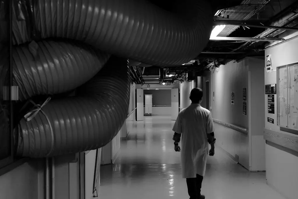 Besançon, dans l'hôpital