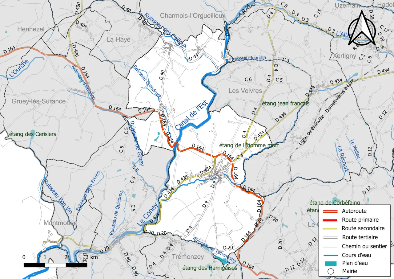 88029-La Vôge-les-Bains-Routes-Hydro