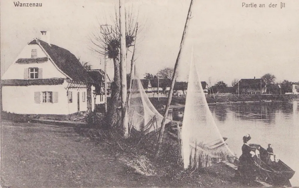 Carte postale ancienne : La Wantzenau