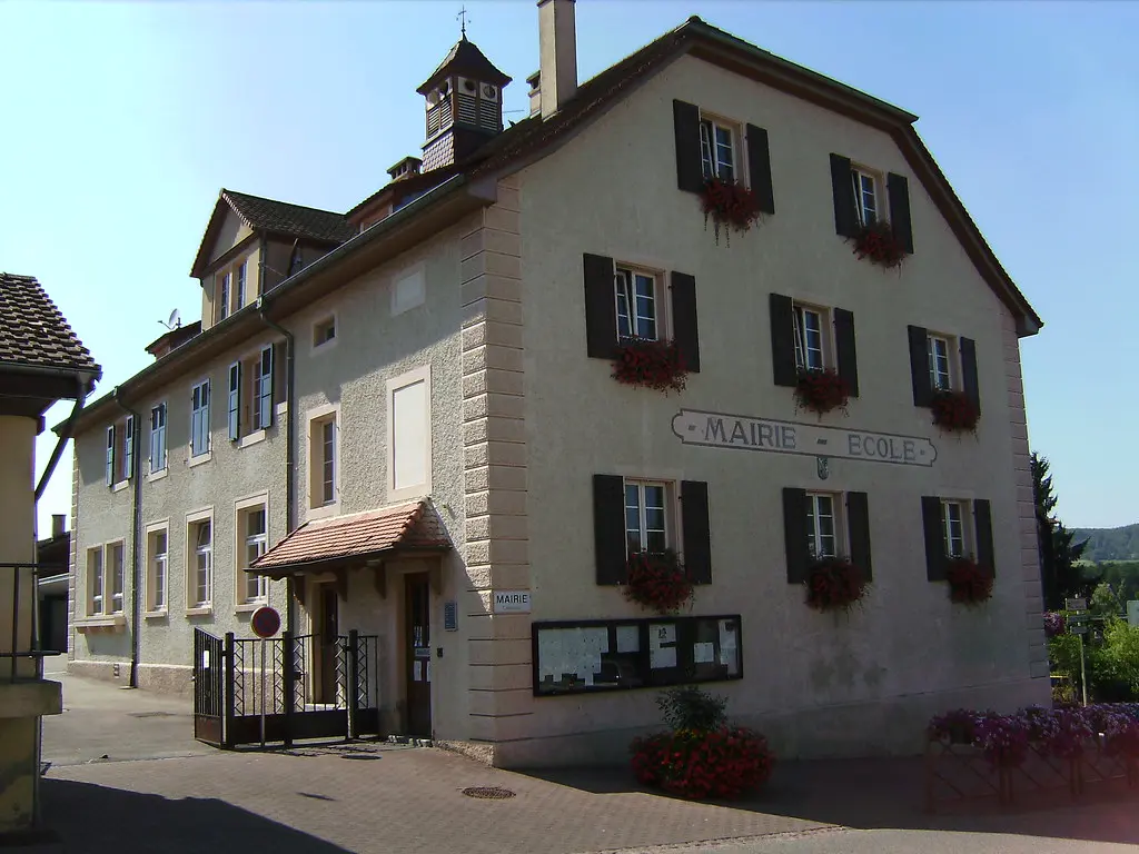 Leymen town hall-school