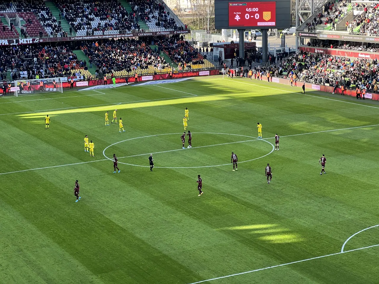 Match Football FC Metz x FC Nantes - Stade Saint Symphorien - Longeville-lès-Metz (FR57) - 2022-02-27 - 17