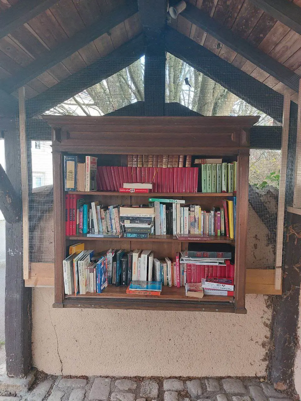 Maidières - Rue Saint Remy - boîte à livres