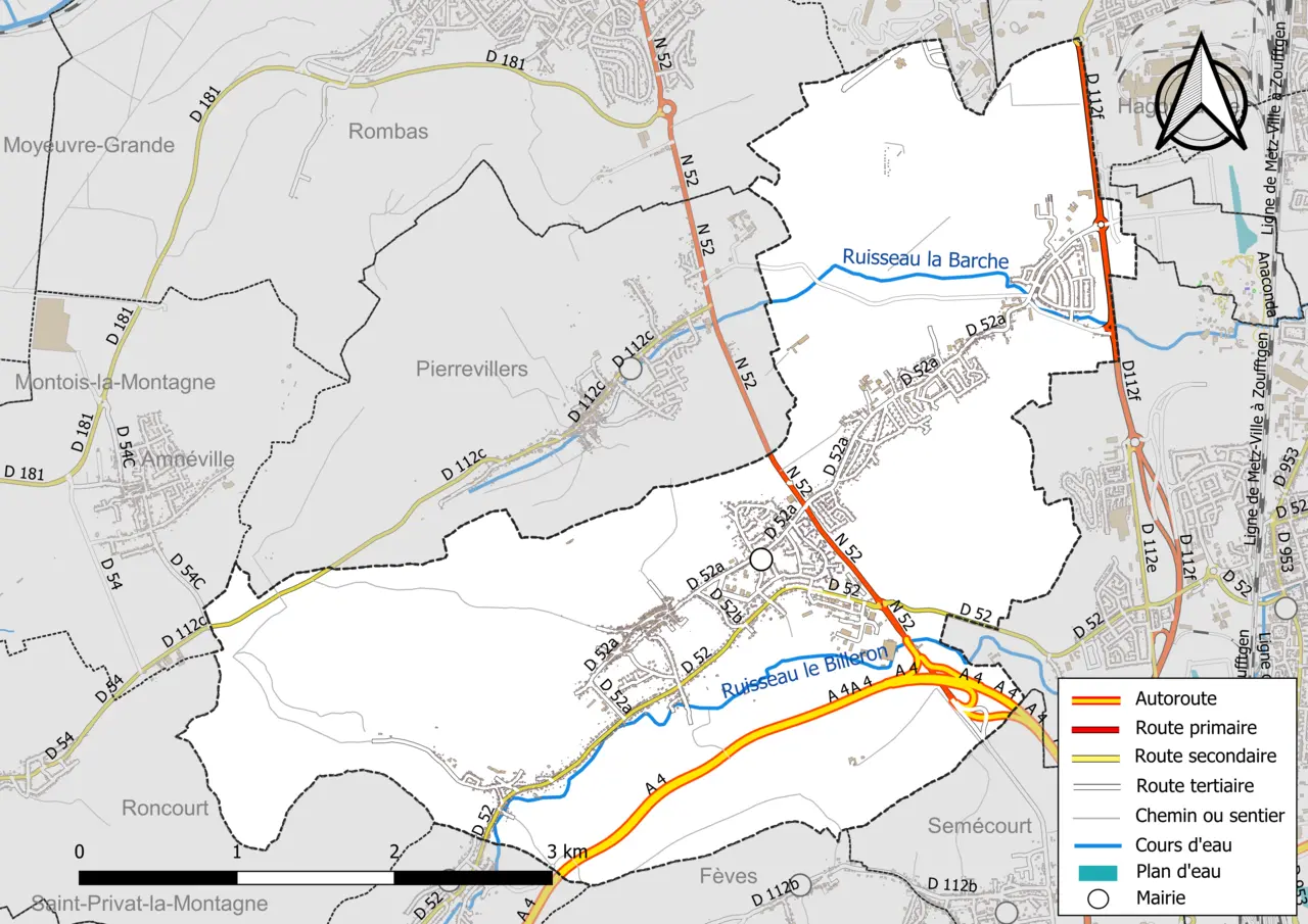 57443-Marange-Silvange-Routes-Hydro